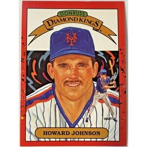 1990 Donruss Howard Johnson New York Mets #18